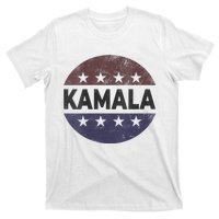 Vintage Kamala Harris 2024 For President Election Campaign Vneck T-Shirt