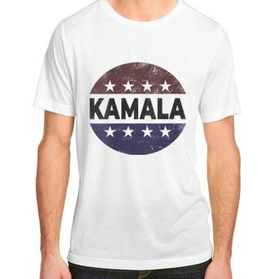 Vintage Kamala Harris 2024 For President Election Campaign Vneck Adult ChromaSoft Performance T-Shirt