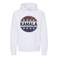 Vintage Kamala Harris 2024 For President Election Campaign Vneck Premium Hoodie