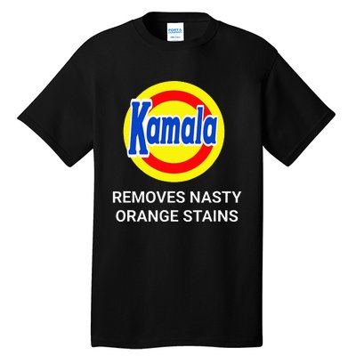 Vote Kamala Harris 2024 Removes Nasty Orange Stains Tall T-Shirt