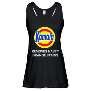 Vote Kamala Harris 2024 Removes Nasty Orange Stains Ladies Essential Flowy Tank