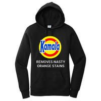 Vote Kamala Harris 2024 Removes Nasty Orange Stains Women's Pullover Hoodie