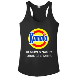 Vote Kamala Harris 2024 Removes Nasty Orange Stains Ladies PosiCharge Competitor Racerback Tank