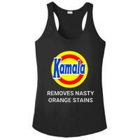 Vote Kamala Harris 2024 Removes Nasty Orange Stains Ladies PosiCharge Competitor Racerback Tank