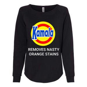 Vote Kamala Harris 2024 Removes Nasty Orange Stains Womens California Wash Sweatshirt