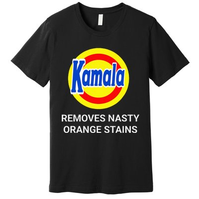 Vote Kamala Harris 2024 Removes Nasty Orange Stains Premium T-Shirt