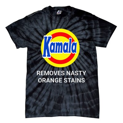 Vote Kamala Harris 2024 Removes Nasty Orange Stains Tie-Dye T-Shirt