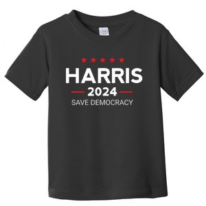 Vote Kamala Harris For Presidential Election 2024 Democratic Toddler T-Shirt