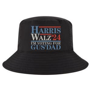 Vote Kamala Harris Walz 2024 Im Voting For Gus Dad Cool Comfort Performance Bucket Hat