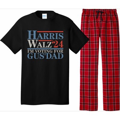 Vote Kamala Harris Walz 2024 Im Voting For Gus Dad Pajama Set