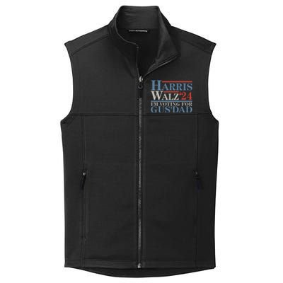 Vote Kamala Harris Walz 2024 Im Voting For Gus Dad Collective Smooth Fleece Vest