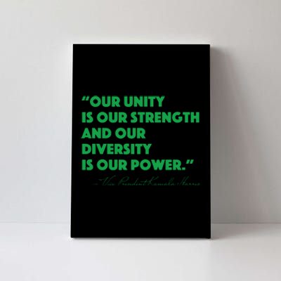 Vp Kamala Harris Quote Canvas