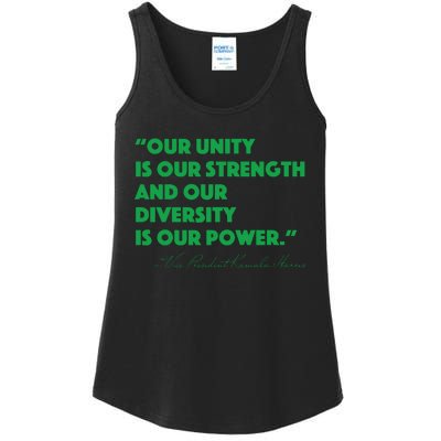 Vp Kamala Harris Quote Ladies Essential Tank