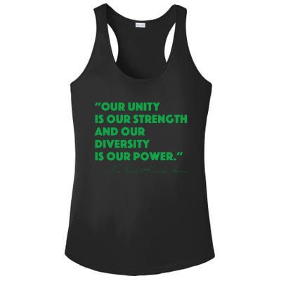 Vp Kamala Harris Quote Ladies PosiCharge Competitor Racerback Tank