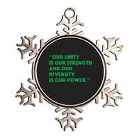 Vp Kamala Harris Quote Metallic Star Ornament