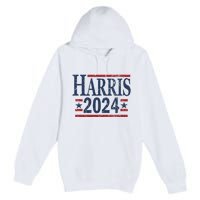 Vintage Kamala Harris 2024 Premium Pullover Hoodie