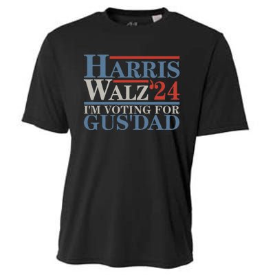 Vote Kamala Harris Walz 2024 IM Voting For Gus Dad Cooling Performance Crew T-Shirt