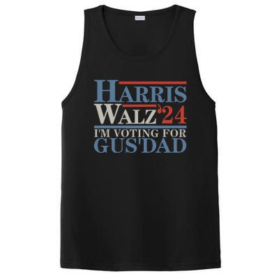 Vote Kamala Harris Walz 2024 IM Voting For Gus Dad PosiCharge Competitor Tank