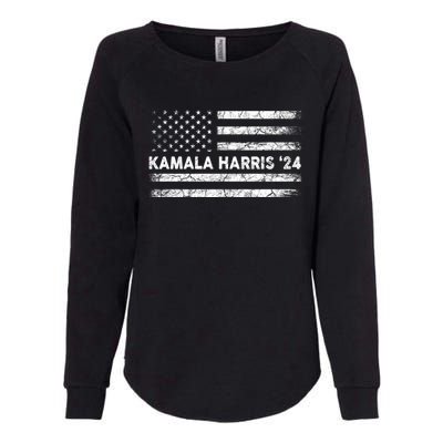 Vintage Kamala Harris 2024 For President Election Campaign Gift Womens California Wash Sweatshirt