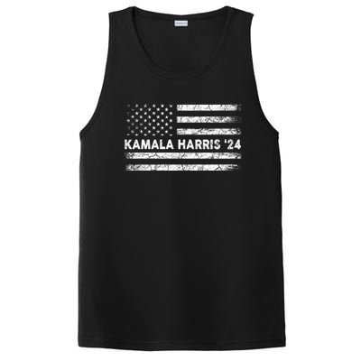 Vintage Kamala Harris 2024 For President Election Campaign Gift PosiCharge Competitor Tank