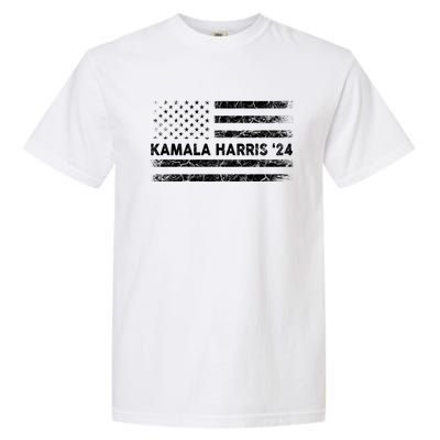 Vintage Kamala Harris 2024 For President Election Campaign Gift Garment-Dyed Heavyweight T-Shirt