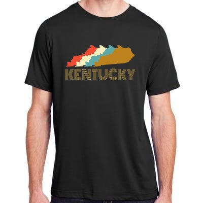 Vintage Kentucky Home State  I Love Kentucky Adult ChromaSoft Performance T-Shirt