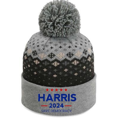 Vote Kamala Harris For Presidential Election 2024 Democratic The Baniff Cuffed Pom Beanie