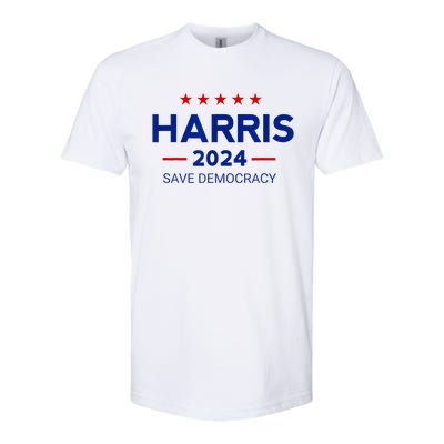 Vote Kamala Harris For Presidential Election 2024 Democratic Softstyle® CVC T-Shirt