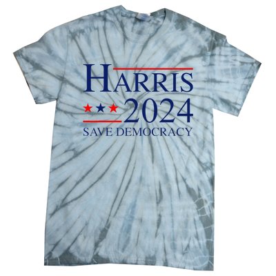 Vote Kamala Harris For President 2024 Election Democratic Tie-Dye T-Shirt