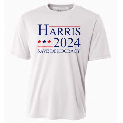 Vote Kamala Harris For President 2024 Election Democratic Cooling Performance Crew T-Shirt