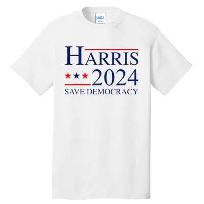 Vote Kamala Harris For President 2024 Election Democratic Tall T-Shirt