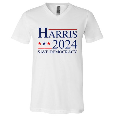 Vote Kamala Harris For President 2024 Election Democratic V-Neck T-Shirt