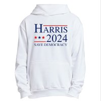 Vote Kamala Harris For President 2024 Election Democratic Urban Pullover Hoodie