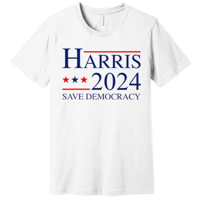 Vote Kamala Harris For President 2024 Election Democratic Premium T-Shirt