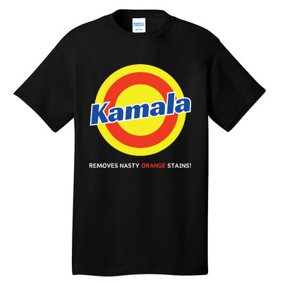 Vote Kamala Harris Removes Nasty Orange Stains Detergent Fun Tall T-Shirt