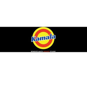 Vote Kamala Harris Removes Nasty Orange Stains Detergent Fun Bumper Sticker