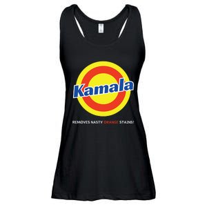 Vote Kamala Harris Removes Nasty Orange Stains Detergent Fun Ladies Essential Flowy Tank