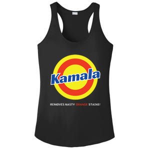 Vote Kamala Harris Removes Nasty Orange Stains Detergent Fun Ladies PosiCharge Competitor Racerback Tank