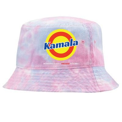 Vote Kamala Harris Removes Nasty Orange Stains Detergent Fun Tie-Dyed Bucket Hat