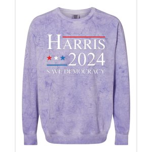 Vote Kamala Harris For President 2024 Election Democratic Colorblast Crewneck Sweatshirt