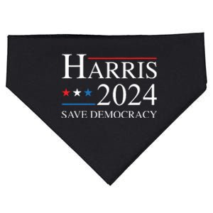 Vote Kamala Harris For President 2024 Election Democratic USA-Made Doggie Bandana