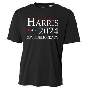 Vote Kamala Harris For President 2024 Election Democratic Cooling Performance Crew T-Shirt