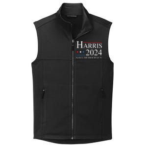 Vote Kamala Harris For President 2024 Election Democratic Collective Smooth Fleece Vest