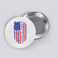 Vote Kamala Harris For President 2024 Election Usa Flag President Kamalaharris Button