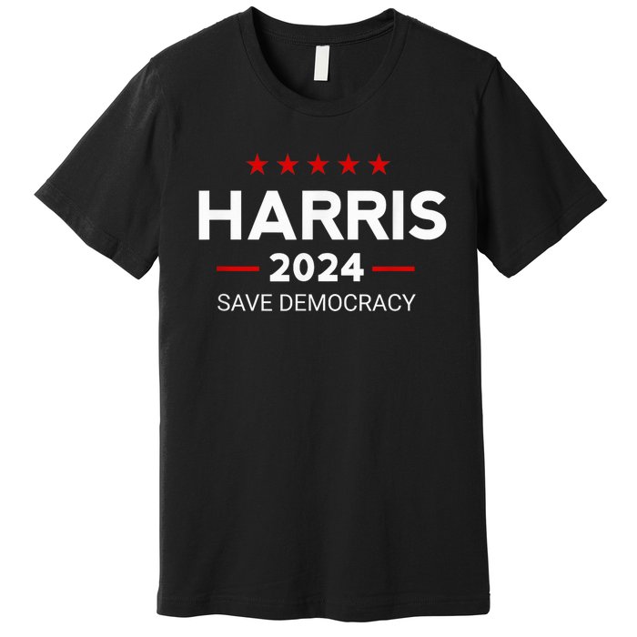 Vote Kamala Harris For Presidential Election 2024 Democratpresident Kamalaharris Premium T-Shirt