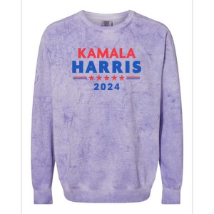 Vote Kamala Harris For President 2024 Election Colorblast Crewneck Sweatshirt