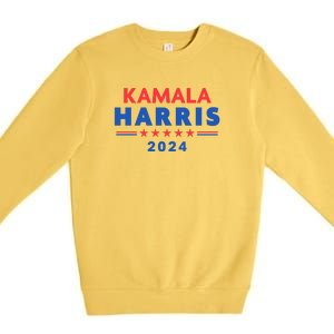 Vote Kamala Harris For President 2024 Election Premium Crewneck Sweatshirt