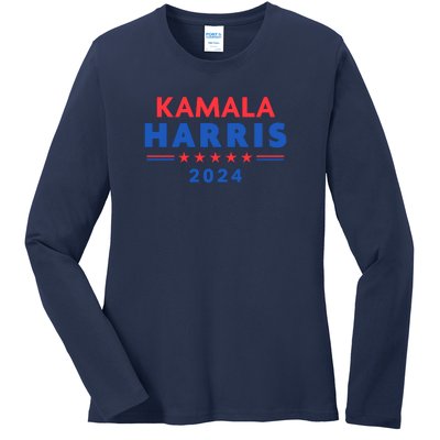 Vote Kamala Harris For President 2024 Election Ladies Long Sleeve Shirt