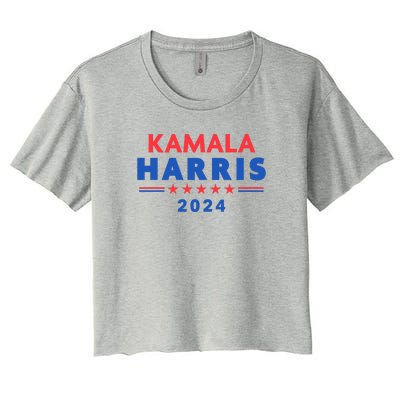 Vote Kamala Harris For President 2024 Election Women's Crop Top Tee