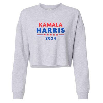 Vote Kamala Harris For President 2024 Election Cropped Pullover Crew